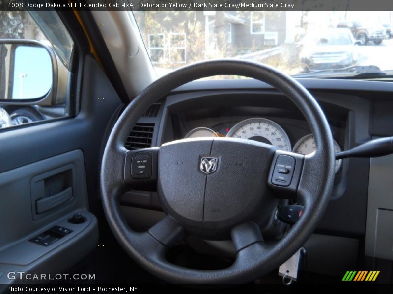  2008 Dakota SLT Extended Cab 4x4 Steering Wheel