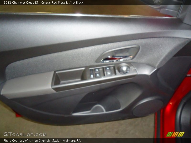 Crystal Red Metallic / Jet Black 2012 Chevrolet Cruze LT