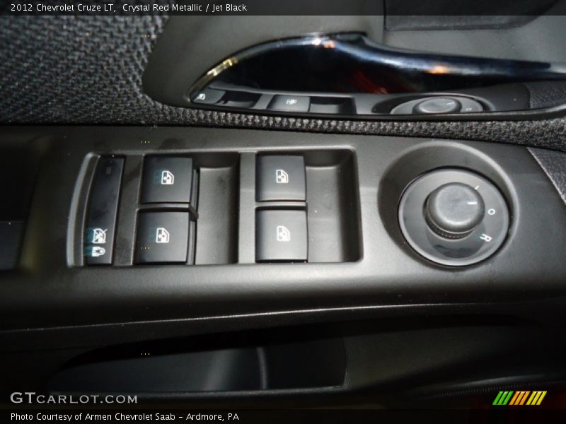 Crystal Red Metallic / Jet Black 2012 Chevrolet Cruze LT