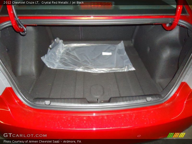 Crystal Red Metallic / Jet Black 2012 Chevrolet Cruze LT