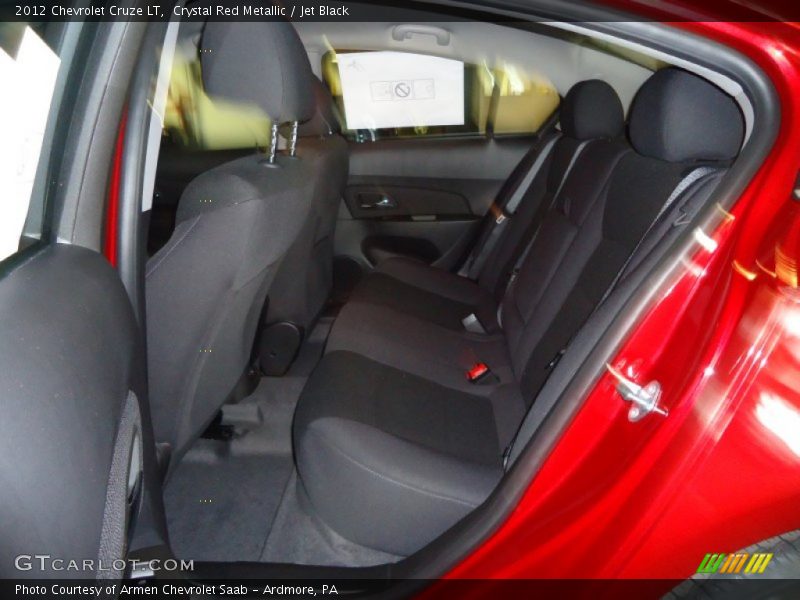 Crystal Red Metallic / Jet Black 2012 Chevrolet Cruze LT