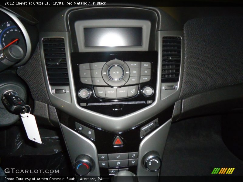 Crystal Red Metallic / Jet Black 2012 Chevrolet Cruze LT