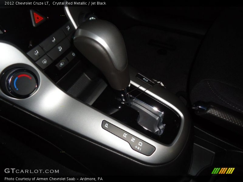 Crystal Red Metallic / Jet Black 2012 Chevrolet Cruze LT