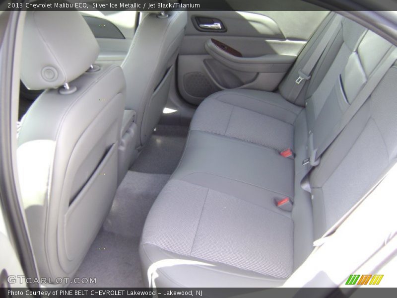 Silver Ice Metallic / Jet Black/Titanium 2013 Chevrolet Malibu ECO