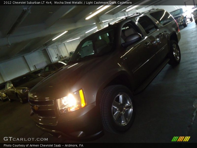 Mocha Steel Metallic / Light Cashmere/Dark Cashmere 2012 Chevrolet Suburban LT 4x4
