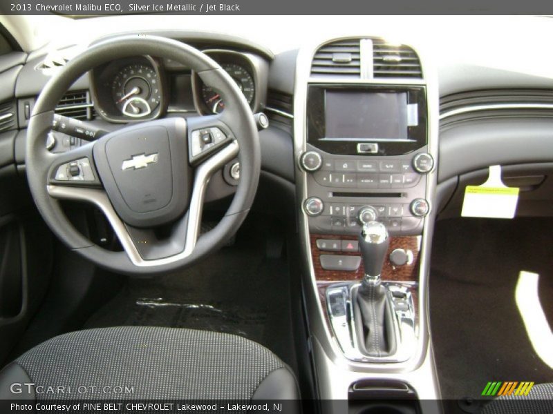 Silver Ice Metallic / Jet Black 2013 Chevrolet Malibu ECO