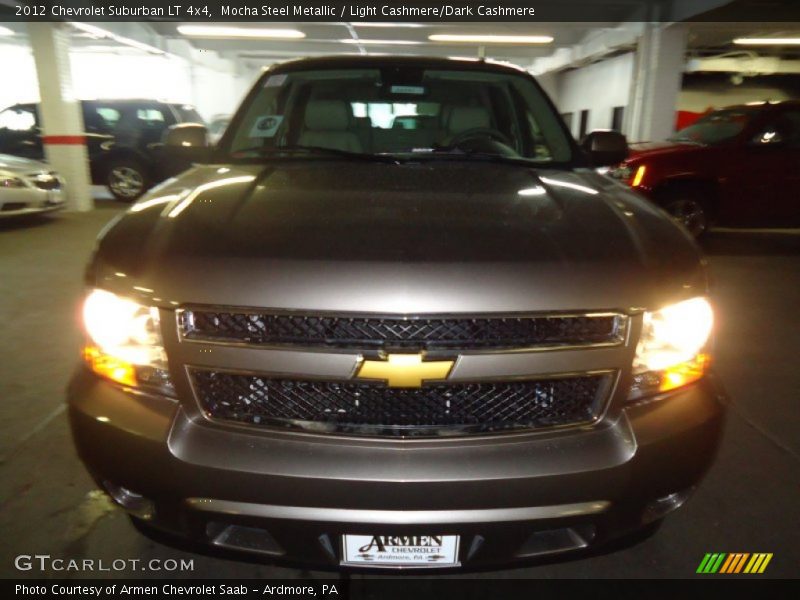 Mocha Steel Metallic / Light Cashmere/Dark Cashmere 2012 Chevrolet Suburban LT 4x4