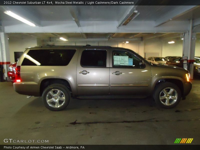 Mocha Steel Metallic / Light Cashmere/Dark Cashmere 2012 Chevrolet Suburban LT 4x4