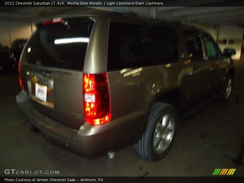 Mocha Steel Metallic / Light Cashmere/Dark Cashmere 2012 Chevrolet Suburban LT 4x4