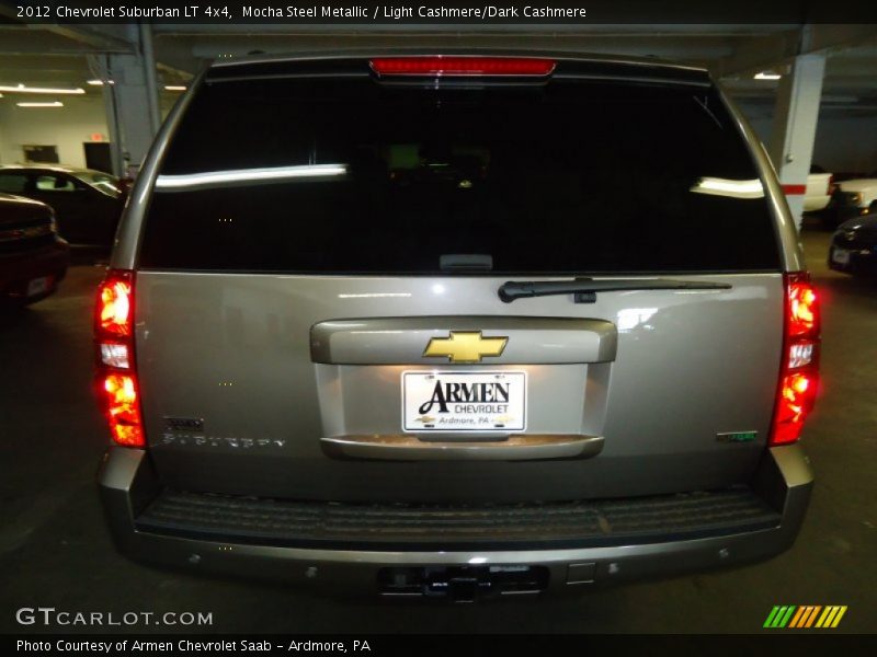 Mocha Steel Metallic / Light Cashmere/Dark Cashmere 2012 Chevrolet Suburban LT 4x4
