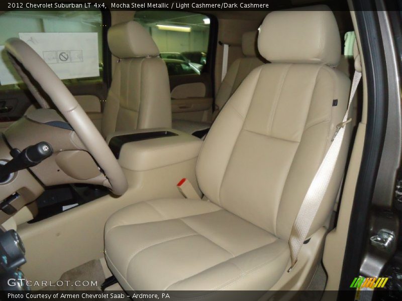 Mocha Steel Metallic / Light Cashmere/Dark Cashmere 2012 Chevrolet Suburban LT 4x4