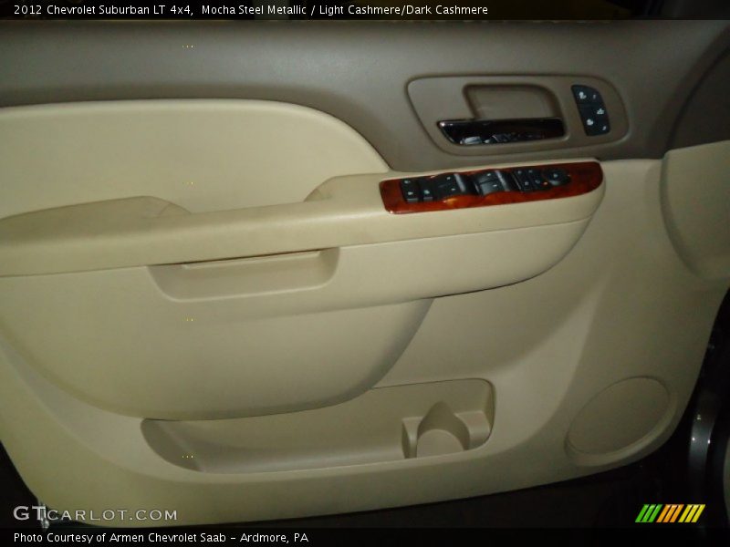 Mocha Steel Metallic / Light Cashmere/Dark Cashmere 2012 Chevrolet Suburban LT 4x4