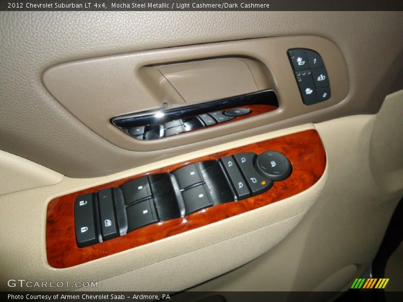 Mocha Steel Metallic / Light Cashmere/Dark Cashmere 2012 Chevrolet Suburban LT 4x4