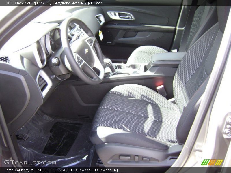 Graystone Metallic / Jet Black 2012 Chevrolet Equinox LT