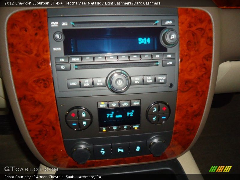 Mocha Steel Metallic / Light Cashmere/Dark Cashmere 2012 Chevrolet Suburban LT 4x4