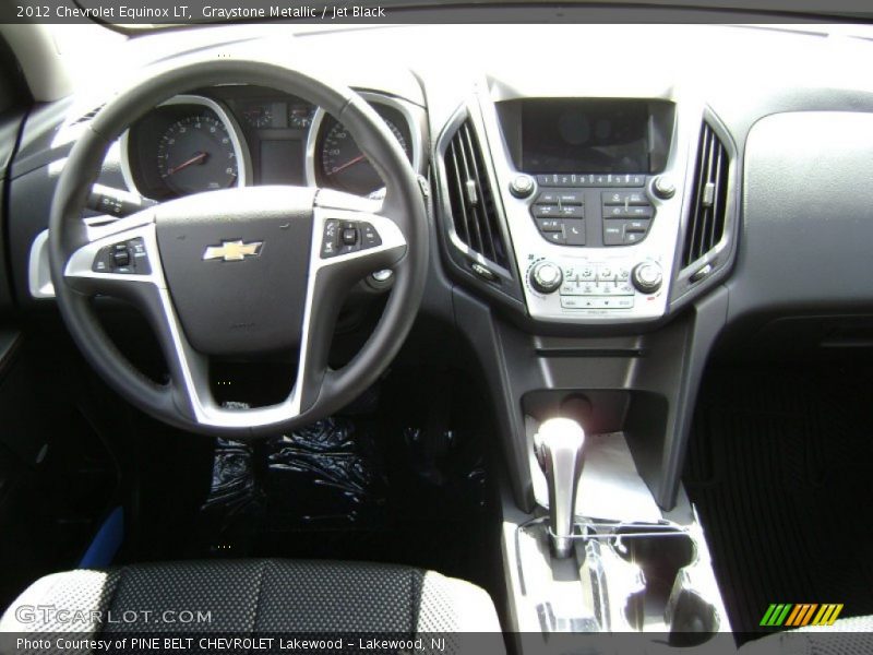 Graystone Metallic / Jet Black 2012 Chevrolet Equinox LT