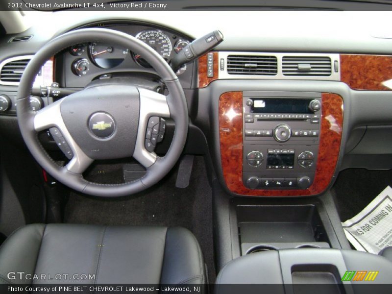 Victory Red / Ebony 2012 Chevrolet Avalanche LT 4x4