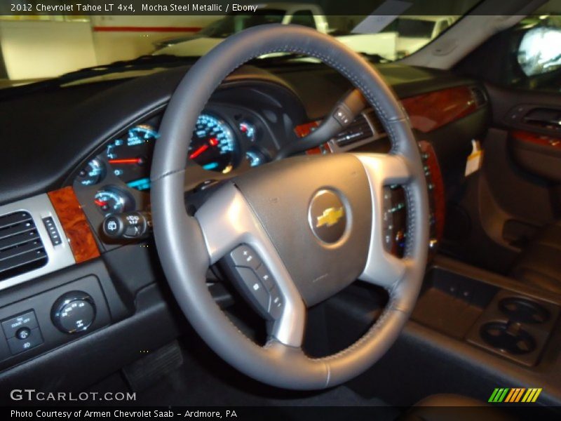 Mocha Steel Metallic / Ebony 2012 Chevrolet Tahoe LT 4x4