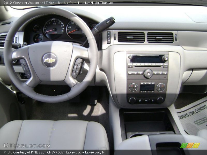 Black / Dark Titanium/Light Titanium 2012 Chevrolet Avalanche LT 4x4