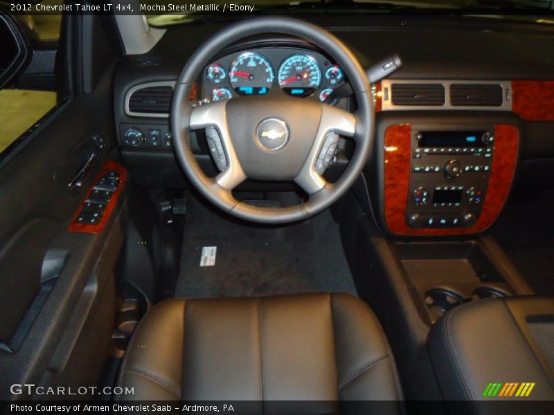 Mocha Steel Metallic / Ebony 2012 Chevrolet Tahoe LT 4x4