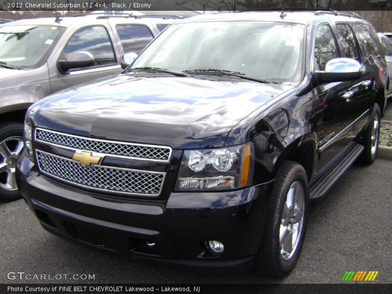 Black / Ebony 2012 Chevrolet Suburban LTZ 4x4