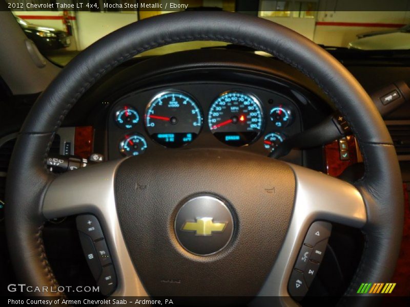 Mocha Steel Metallic / Ebony 2012 Chevrolet Tahoe LT 4x4