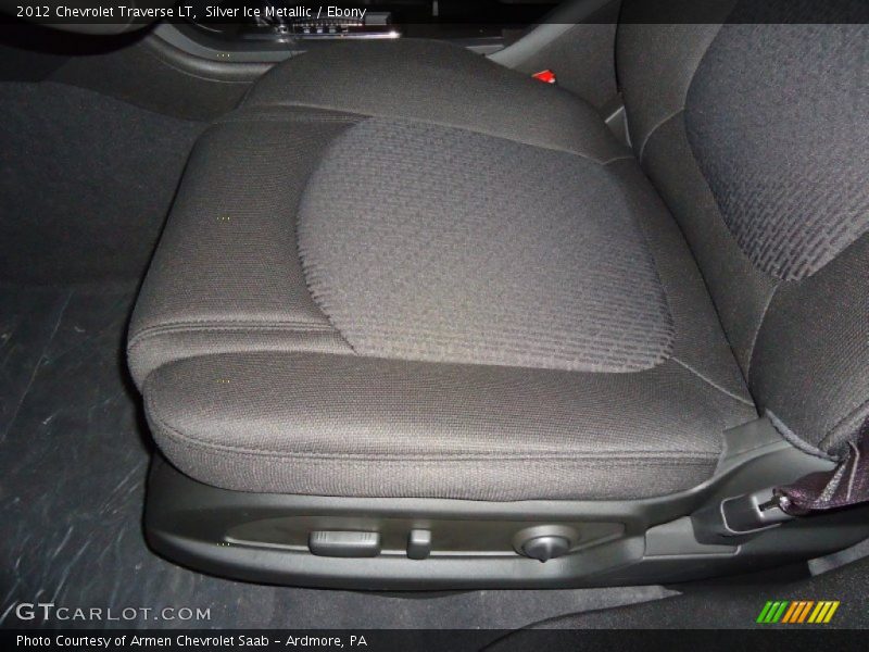 Silver Ice Metallic / Ebony 2012 Chevrolet Traverse LT