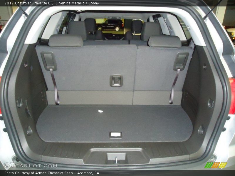 Silver Ice Metallic / Ebony 2012 Chevrolet Traverse LT