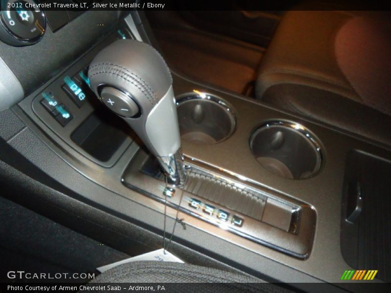 Silver Ice Metallic / Ebony 2012 Chevrolet Traverse LT