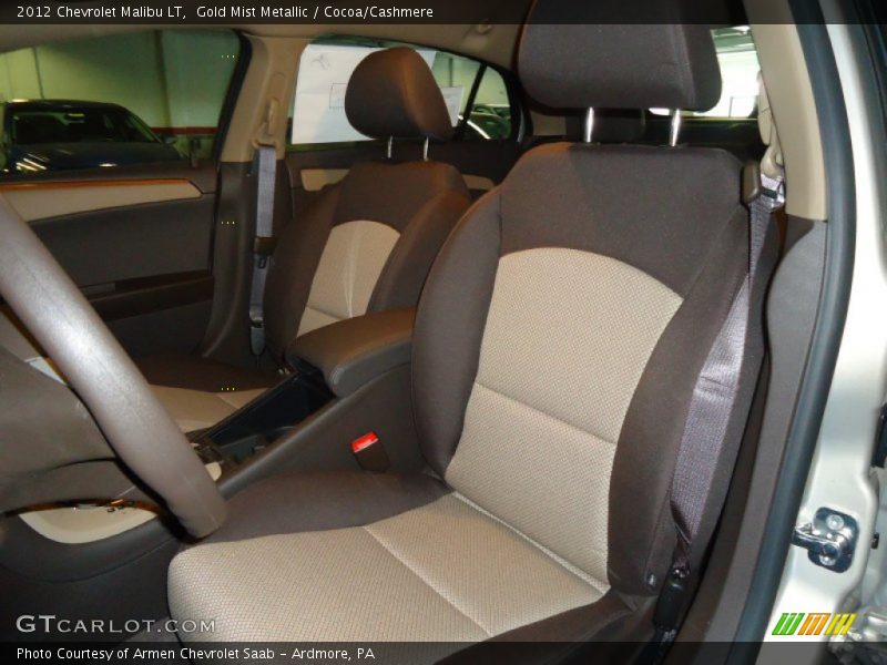 Gold Mist Metallic / Cocoa/Cashmere 2012 Chevrolet Malibu LT