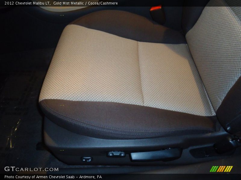 Gold Mist Metallic / Cocoa/Cashmere 2012 Chevrolet Malibu LT