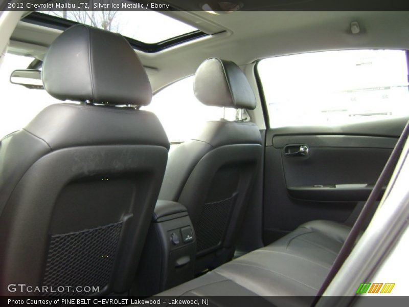 Silver Ice Metallic / Ebony 2012 Chevrolet Malibu LTZ