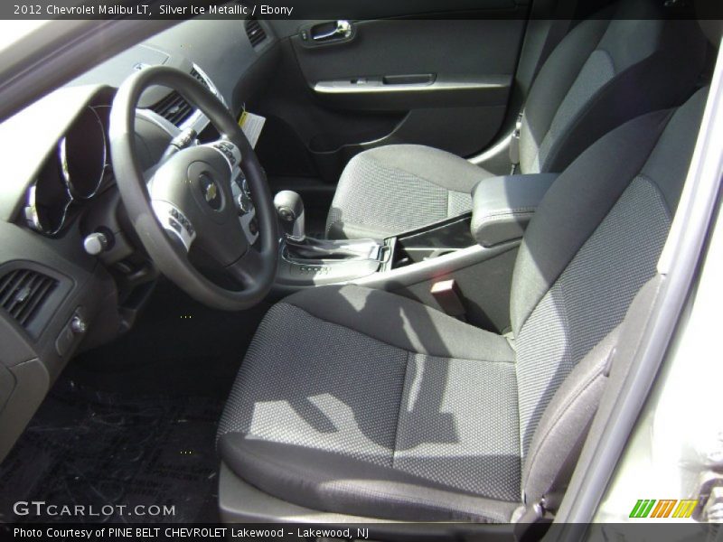 Silver Ice Metallic / Ebony 2012 Chevrolet Malibu LT