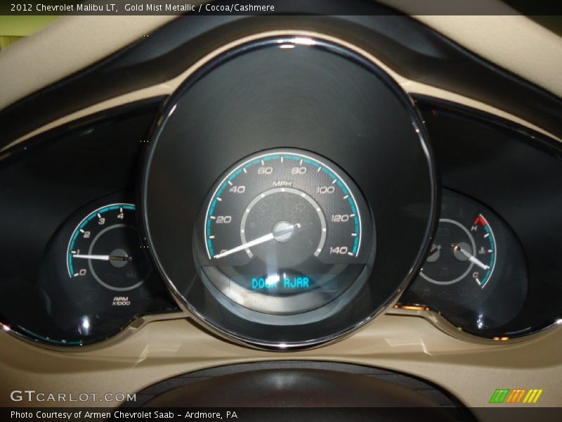  2012 Malibu LT LT Gauges