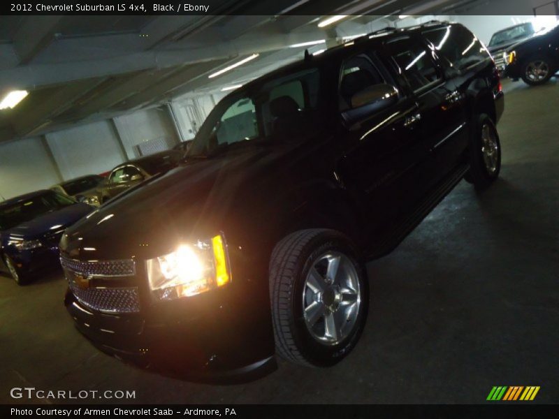 Black / Ebony 2012 Chevrolet Suburban LS 4x4