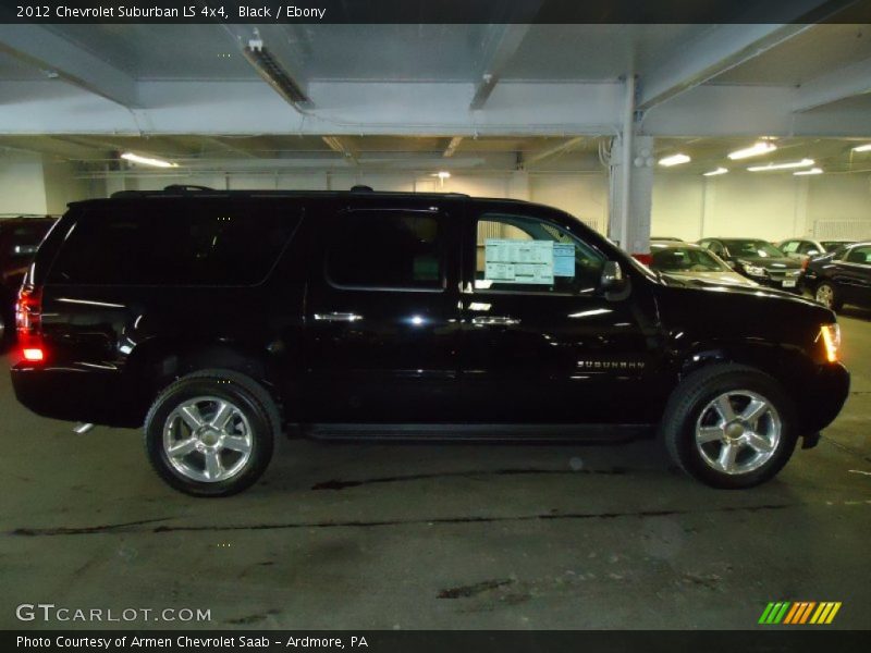 Black / Ebony 2012 Chevrolet Suburban LS 4x4