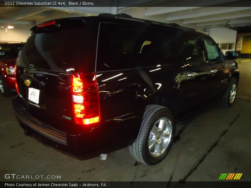 Black / Ebony 2012 Chevrolet Suburban LS 4x4