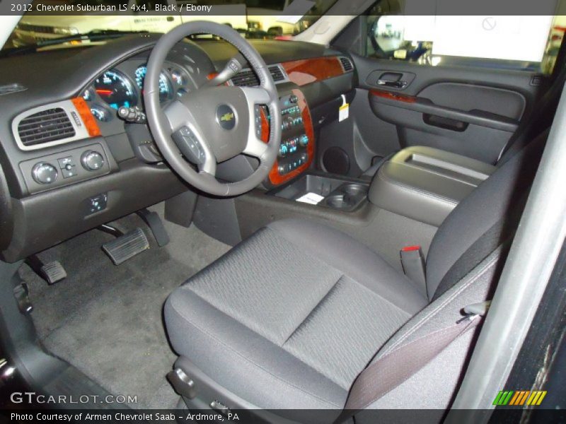 Black / Ebony 2012 Chevrolet Suburban LS 4x4