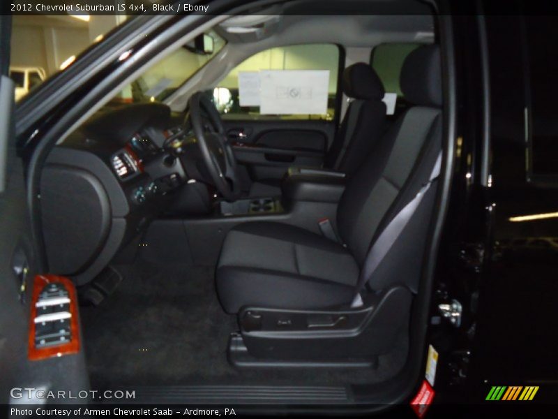 Black / Ebony 2012 Chevrolet Suburban LS 4x4