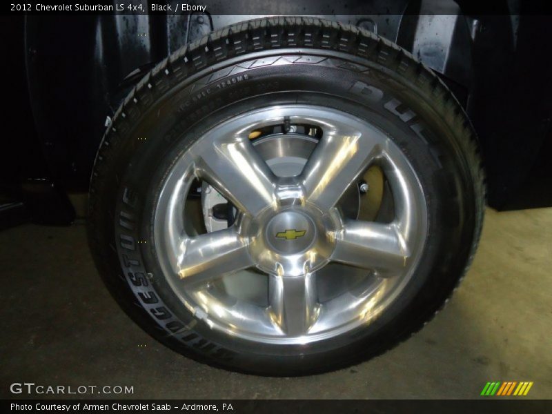 Black / Ebony 2012 Chevrolet Suburban LS 4x4