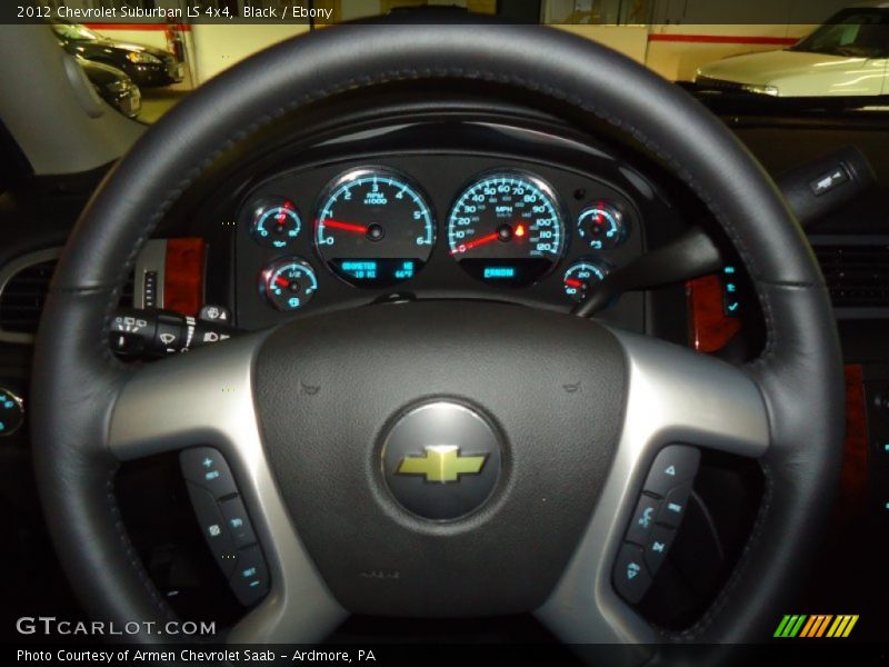 Black / Ebony 2012 Chevrolet Suburban LS 4x4
