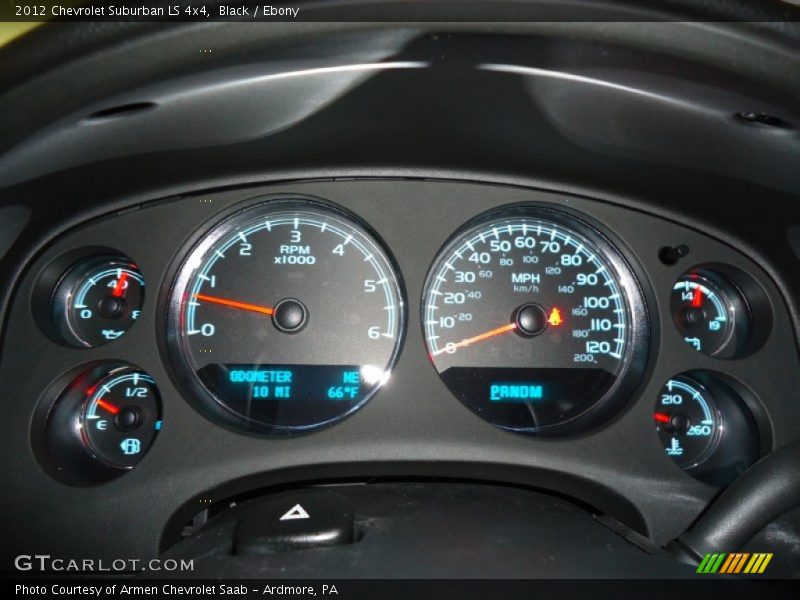 Black / Ebony 2012 Chevrolet Suburban LS 4x4
