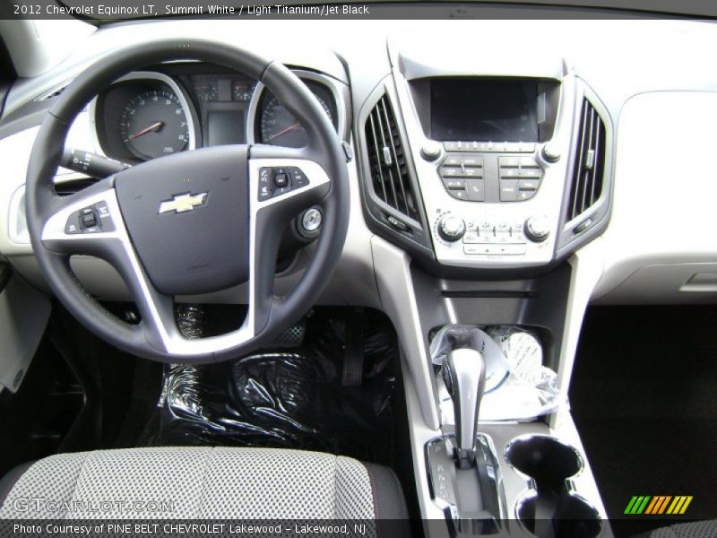 Summit White / Light Titanium/Jet Black 2012 Chevrolet Equinox LT