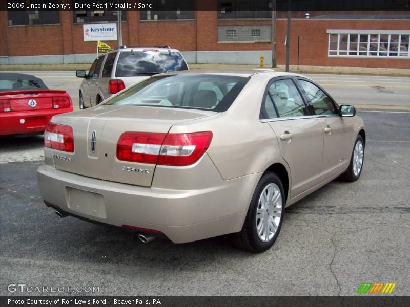 Dune Pearl Metallic / Sand 2006 Lincoln Zephyr