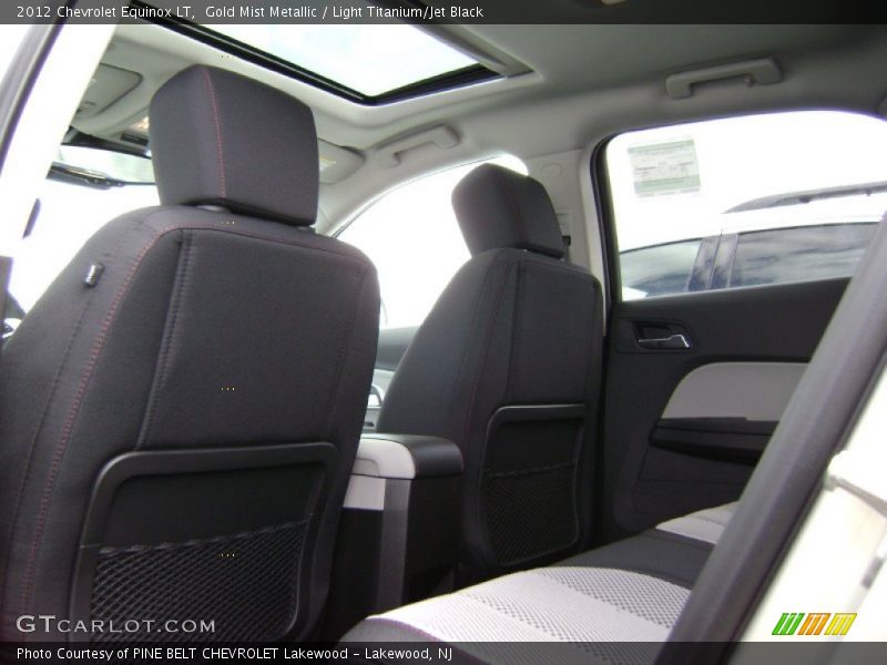 Gold Mist Metallic / Light Titanium/Jet Black 2012 Chevrolet Equinox LT