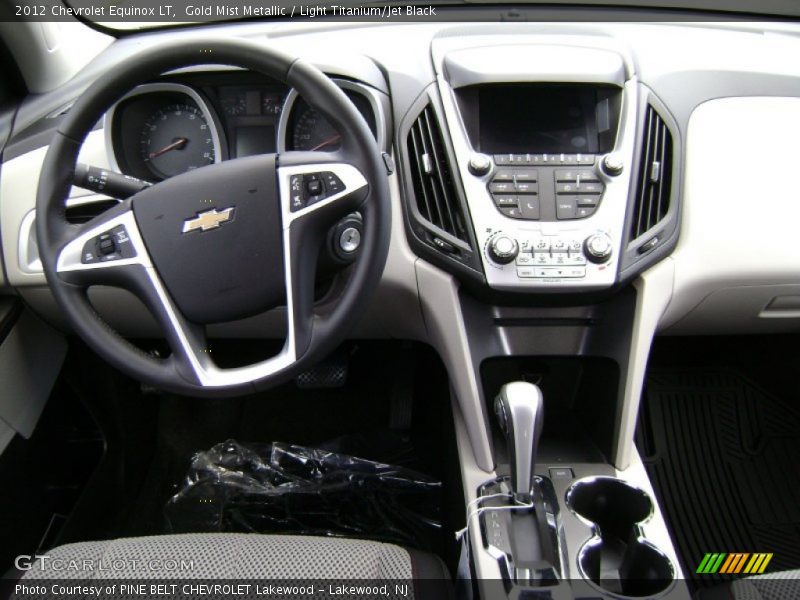 Gold Mist Metallic / Light Titanium/Jet Black 2012 Chevrolet Equinox LT