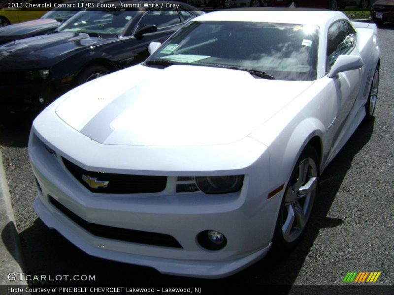 Summit White / Gray 2012 Chevrolet Camaro LT/RS Coupe