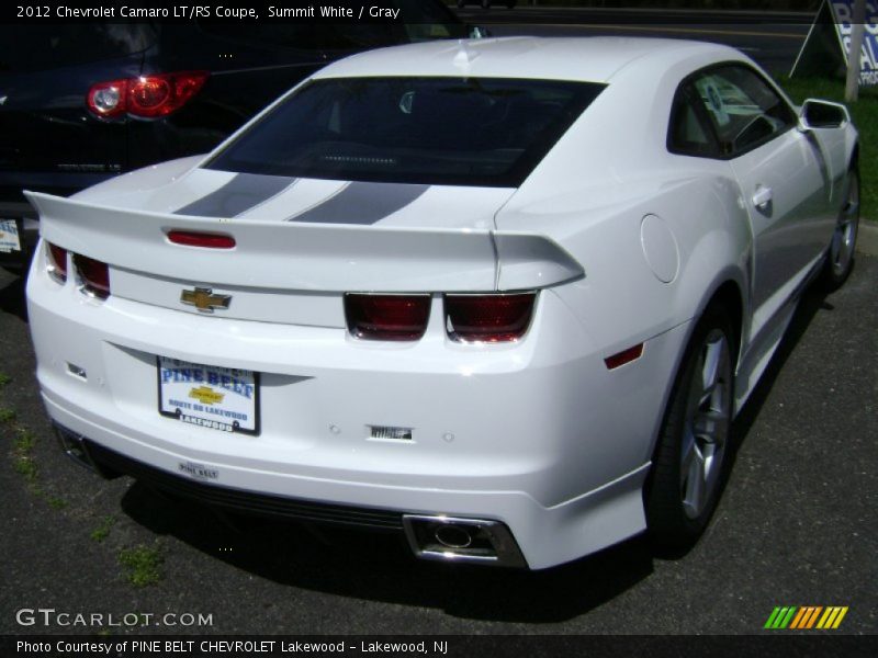 Summit White / Gray 2012 Chevrolet Camaro LT/RS Coupe