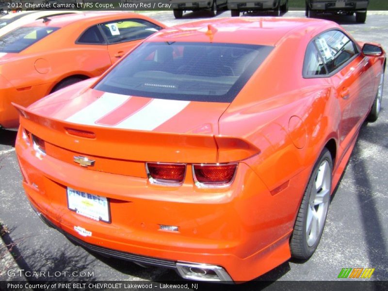 Victory Red / Gray 2012 Chevrolet Camaro LT/RS Coupe