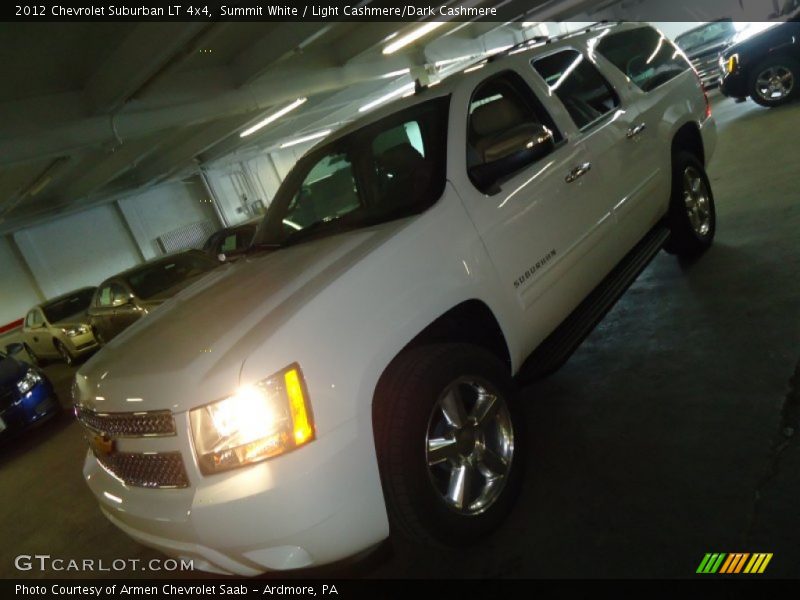 Summit White / Light Cashmere/Dark Cashmere 2012 Chevrolet Suburban LT 4x4